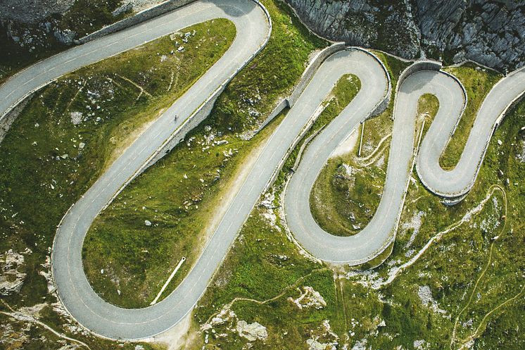Roadcycling auf der legendären Tremola über den Gotthardpass 