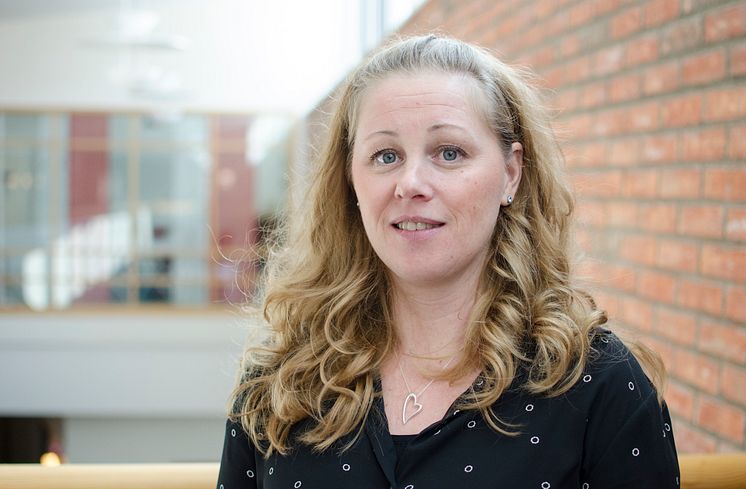 Sofi Nordmark, forskare inom omvårdnad vid Luleå tekniska universitet