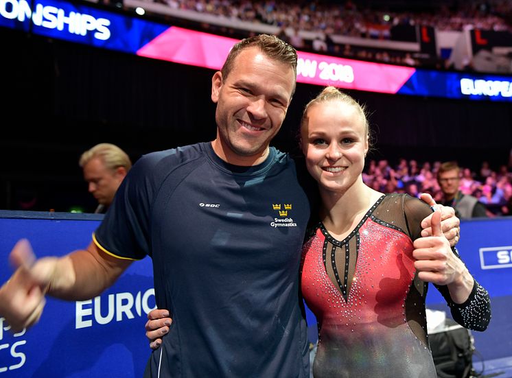 EM 2018 Jonna Adlerteg silver 