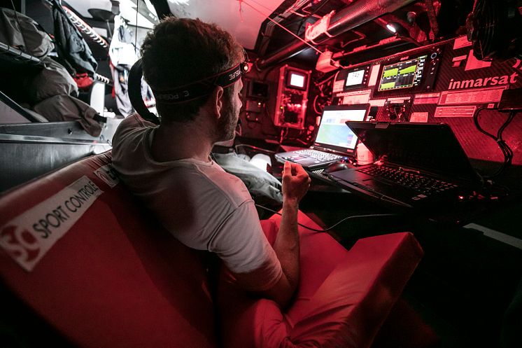 Hi-res image - Inmarsat - Inmarsat’s FleetBroadband powered the digital content delivery from the race yachts throughout the 2017-18 Volvo Ocean Race