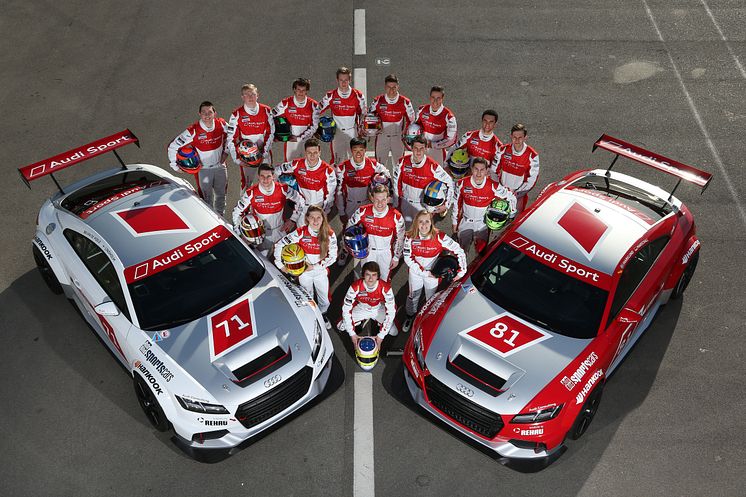 Audi Sport TT Cup biler og talenter