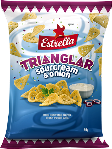 Estrella Trianglar Sourcream & Onion