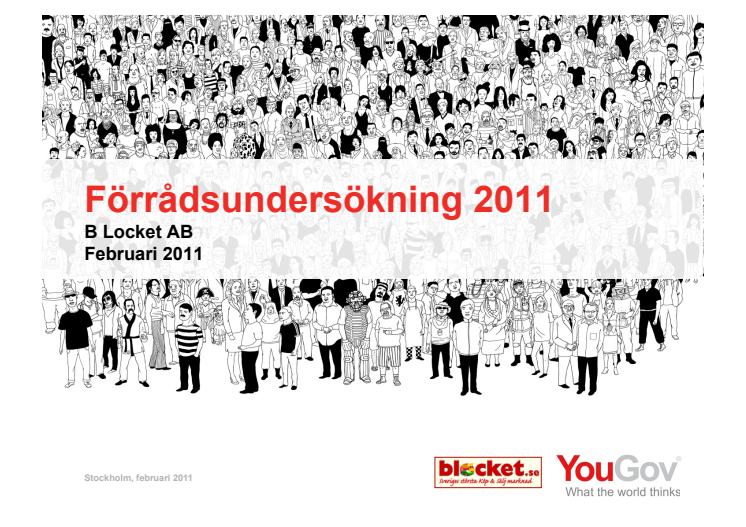 Förrådsundersökning 2011