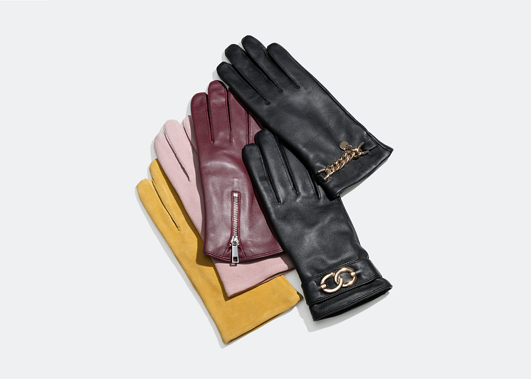 Leather glove collection by Glitter