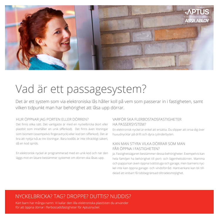 Vad är ett passagesystem?