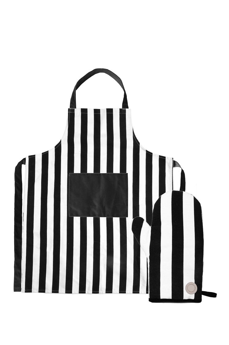 Aron apron & bbq glove set - Sagaform SS23 - 5018402_front