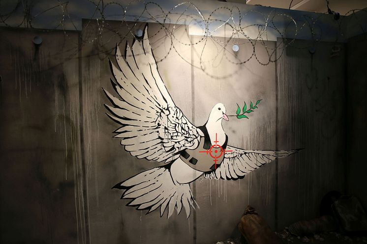 Ausstellung "House of Banksy" in Leipzig