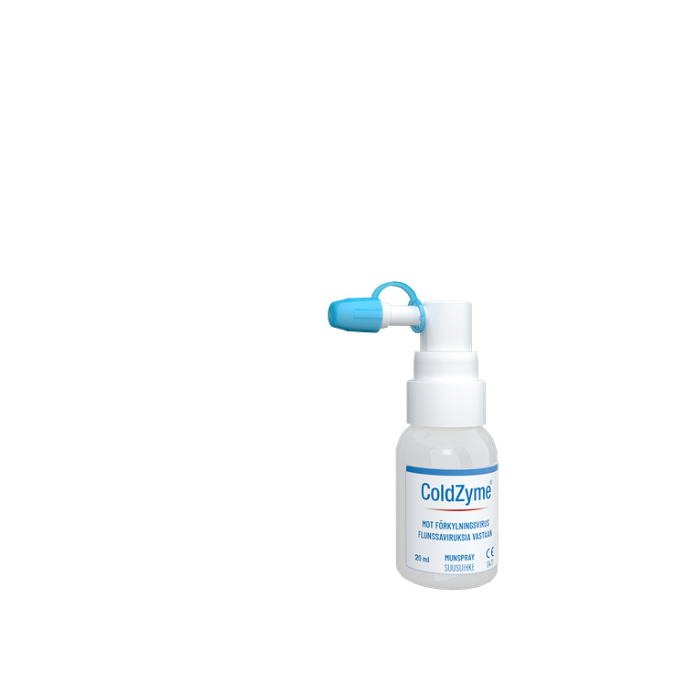 ColdZyme mentol 20 ml flaska frilagd