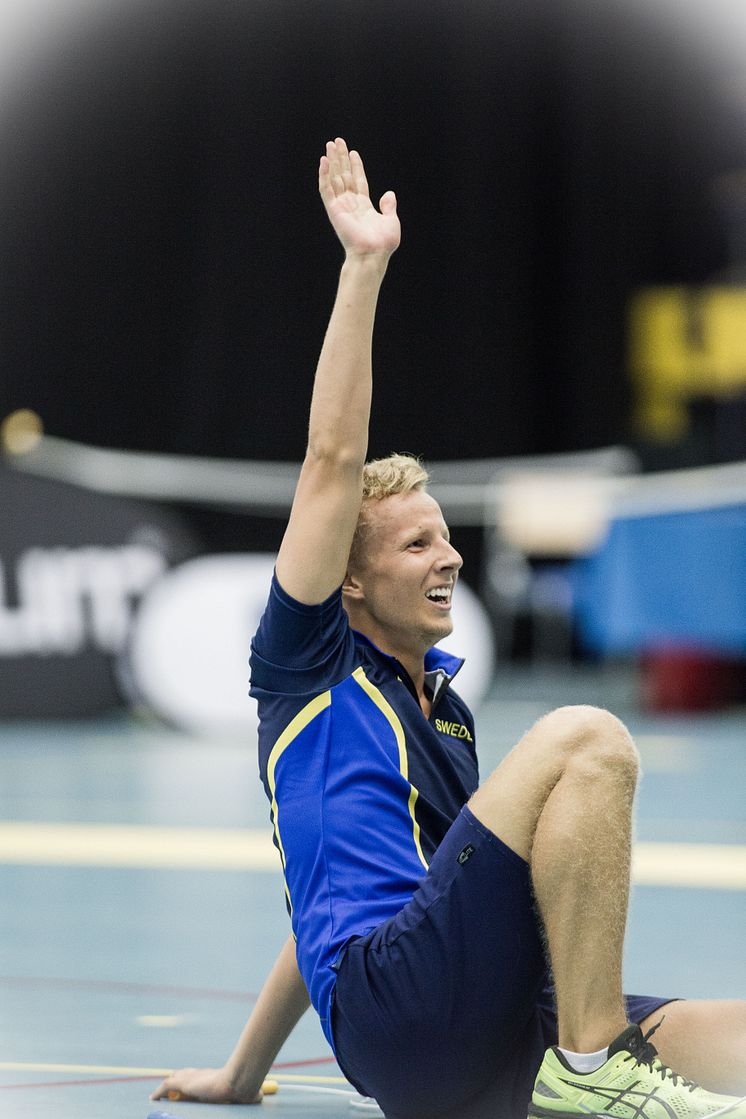 Oliver Åström-Möller under freestyle på VM i hopprep