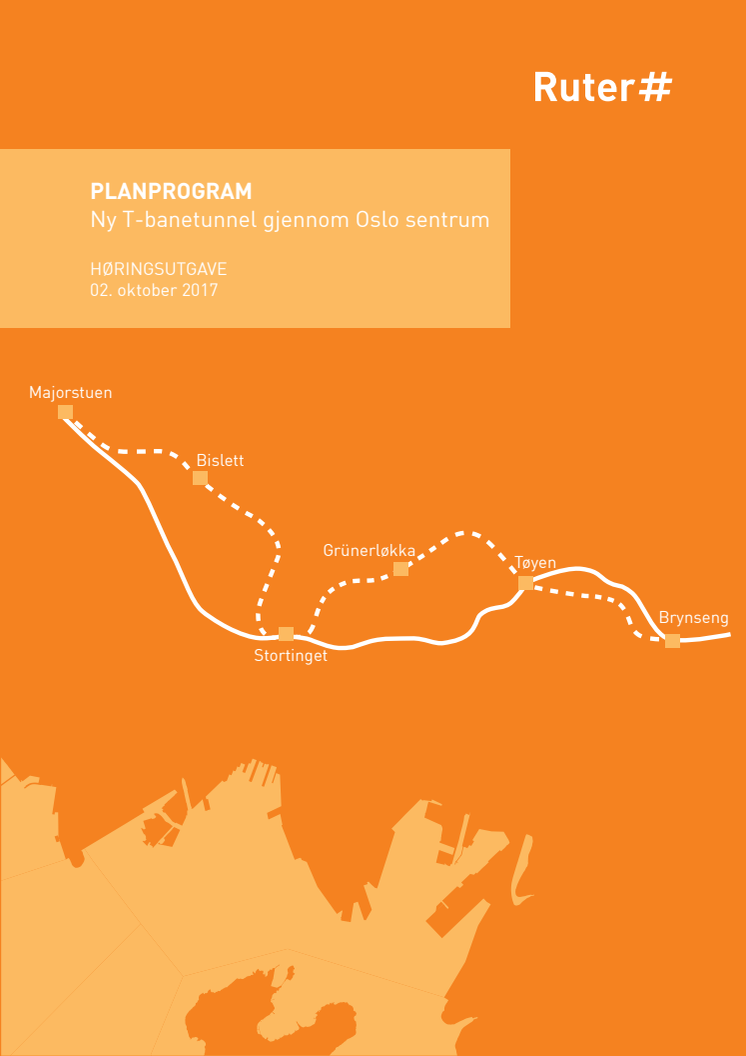 ​Nå starter arbeidet med planleggingen av ny T-banetunnel