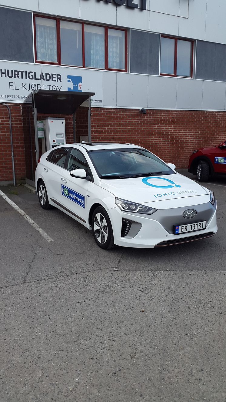 # E6 test drive IONIQ