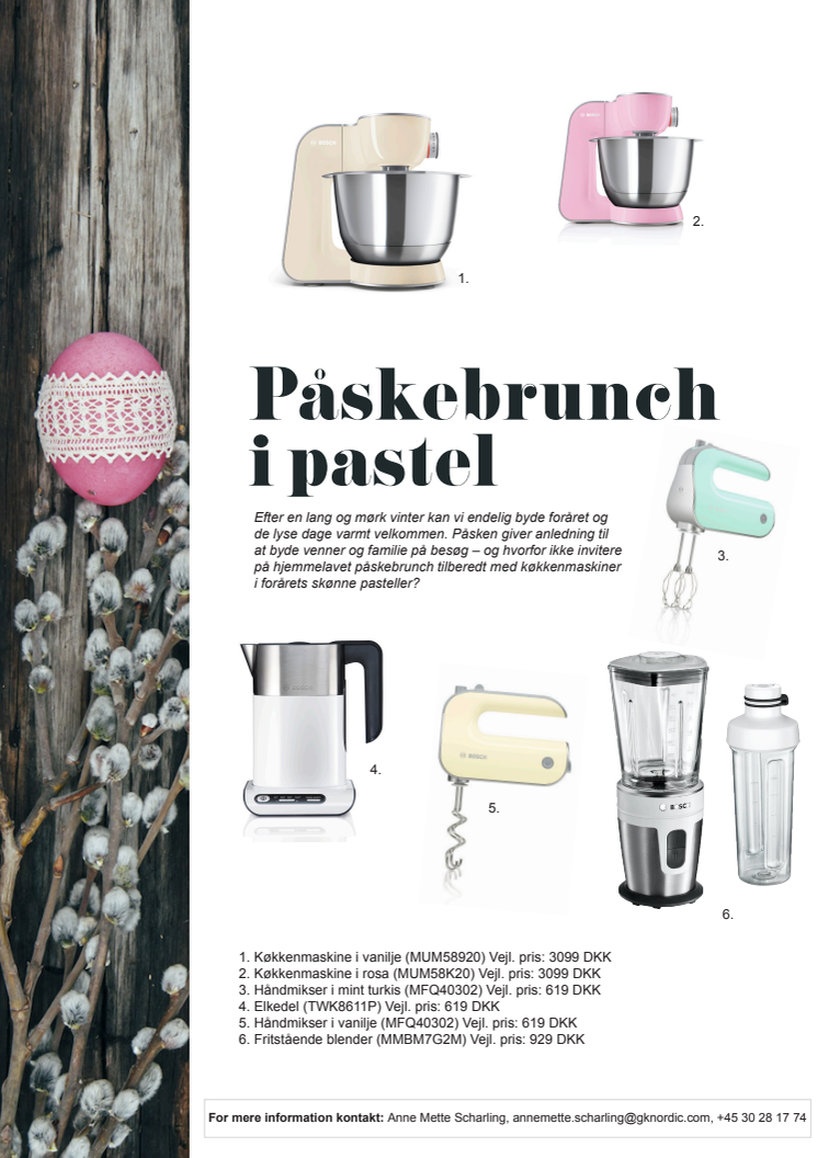 Trendflash: Påskebrunch i pastel