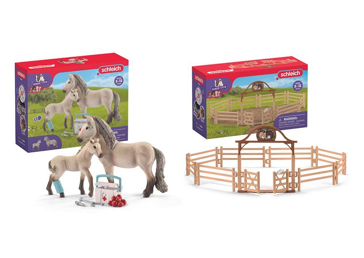 2-in-1-Set Hannah's first-aid kit and Paddock with entry gate
