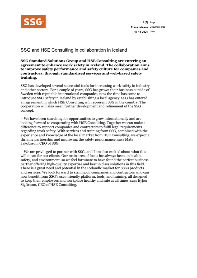Press Release – SSG and HSE Consulting in collaboration in Iceland.pdf