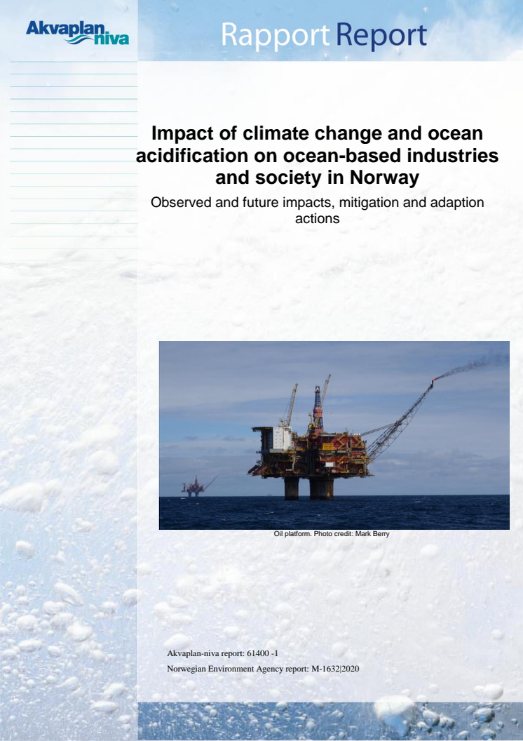 Rapport kunnskapsgrunnlag haveffekter klima og havforsuring