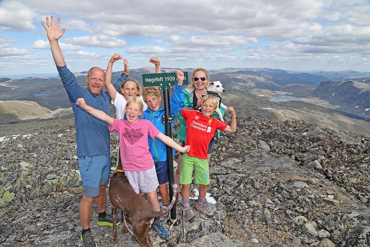 På fottur i Hemsedal