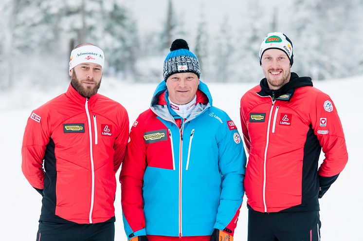 Det østerriske skiforbundet (ÖSV) på trening i Trysil.