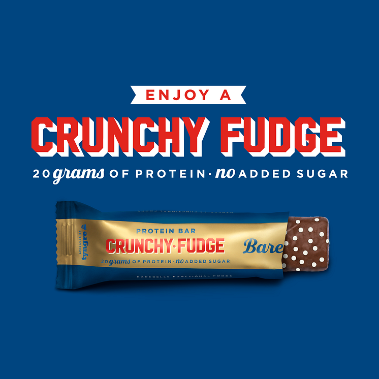 Barebells Crunchy Fudge Protein Bar