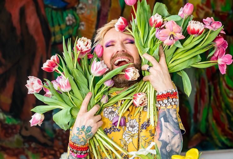 Rickard Söderberg och svenska tulpaner på Malmö Opera