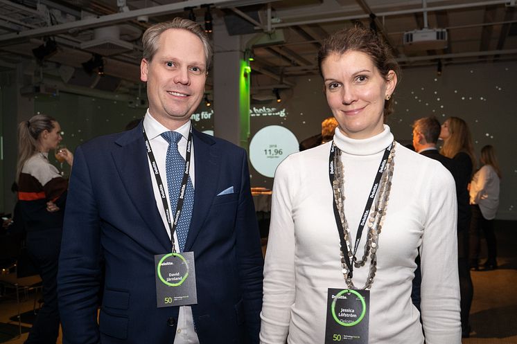 Sweden Technology Fast 50 - bilder från prisutdelningen