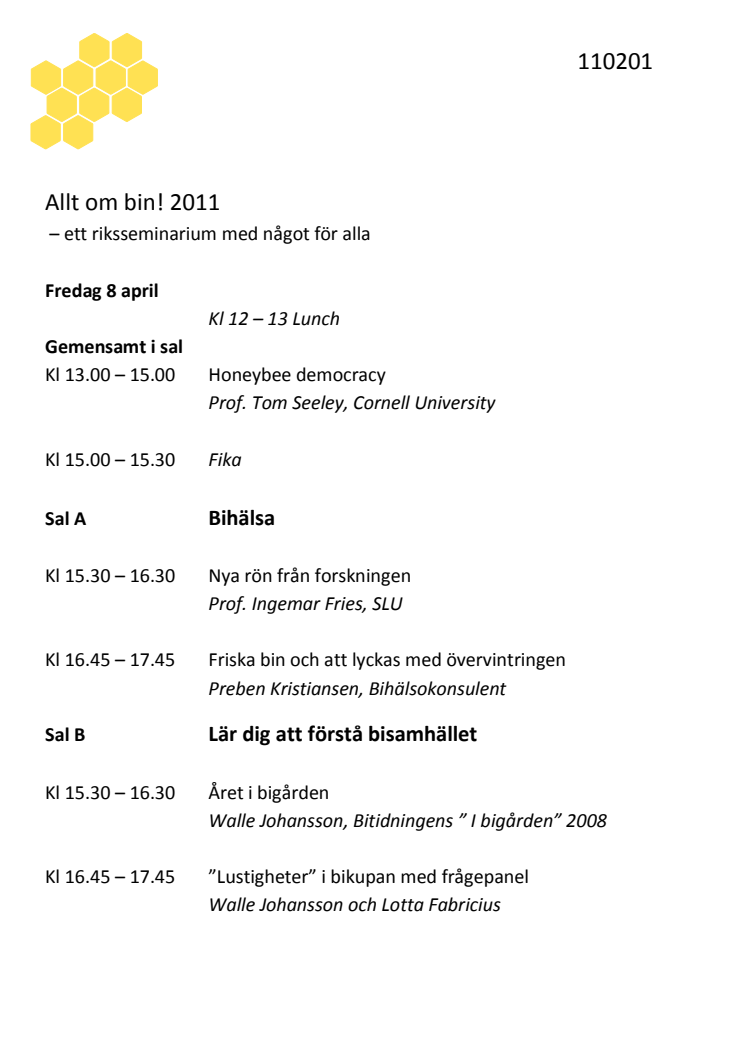 Biodlarna träffas i Norrköping