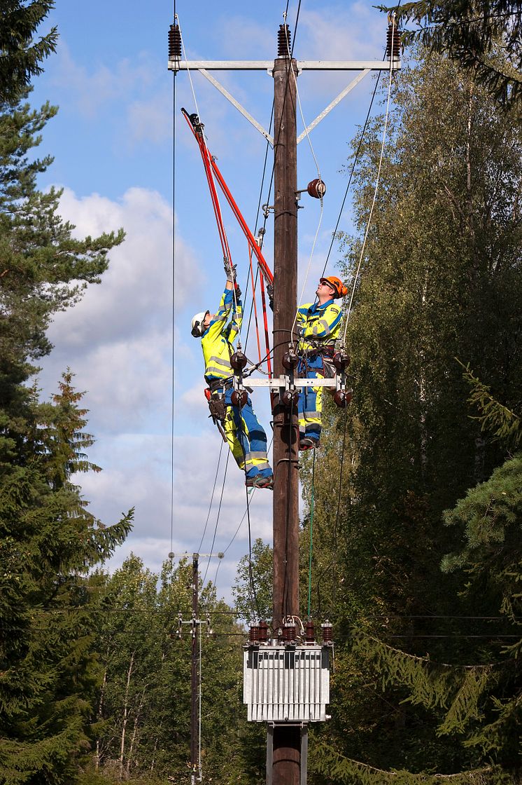 Elnät i Strängnäs