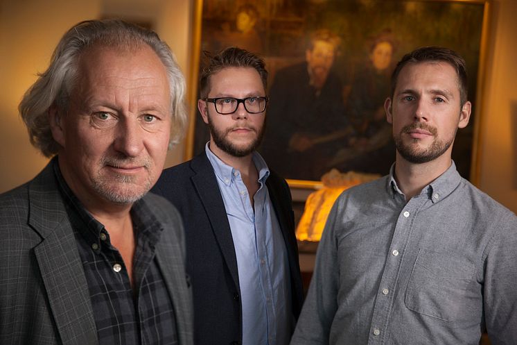 Hans Lindeberg, Carl-Johan Bergman och Anders Härén, MittMedia - Nominerade till Årets Förnyare 2014