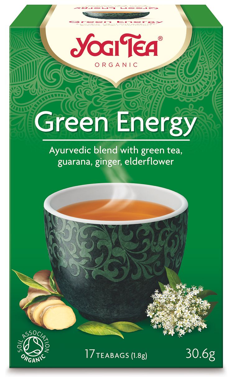 Yogi Tea Green Energy poser økologisk