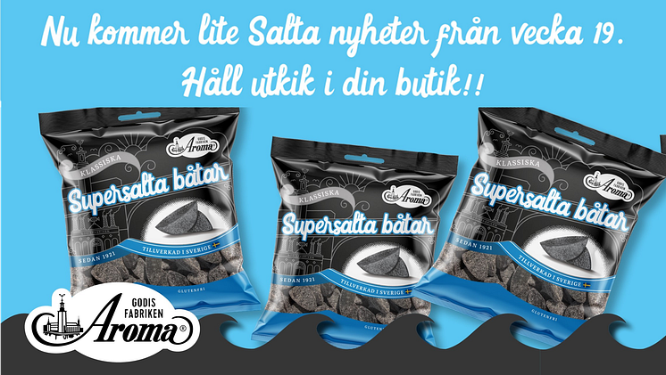 Salta båtar Aroma