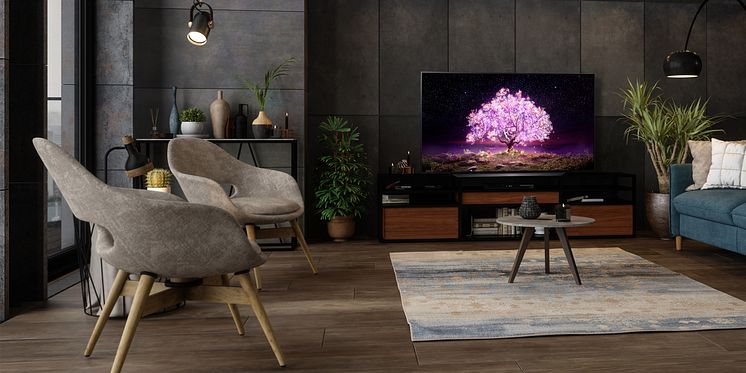 LG OLED TV, C1 Ambient