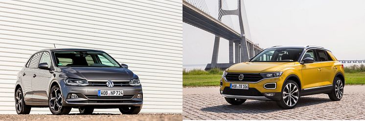 Polo og T-Roc opnår fem stjerner i Euro NCAP-test