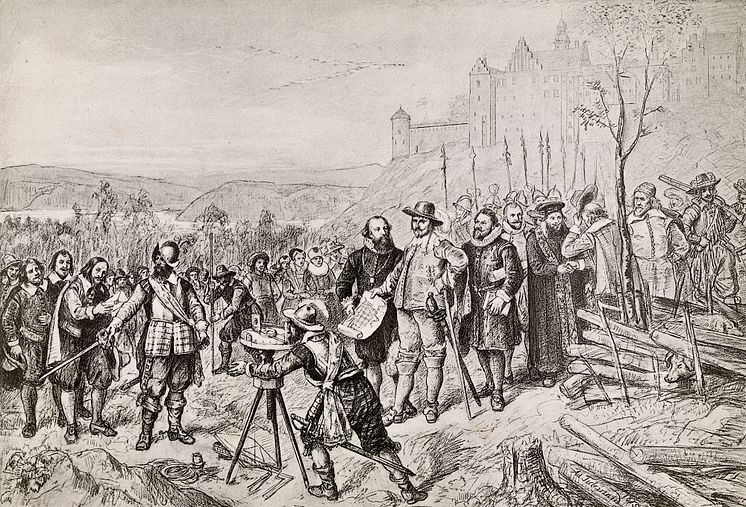 Utstilling-Fra Oslo til Christiania-Oslo Museum-Nils Christian Tønsberg-trykk-Adolph Tidemand-ob02288