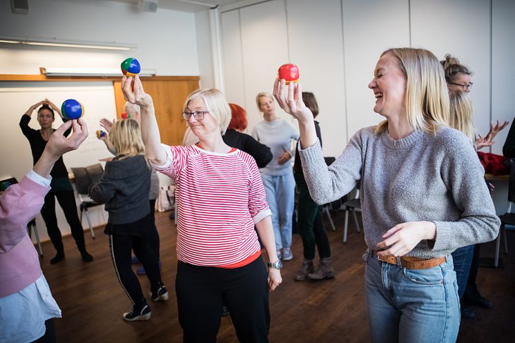 Från utbildning av personal 