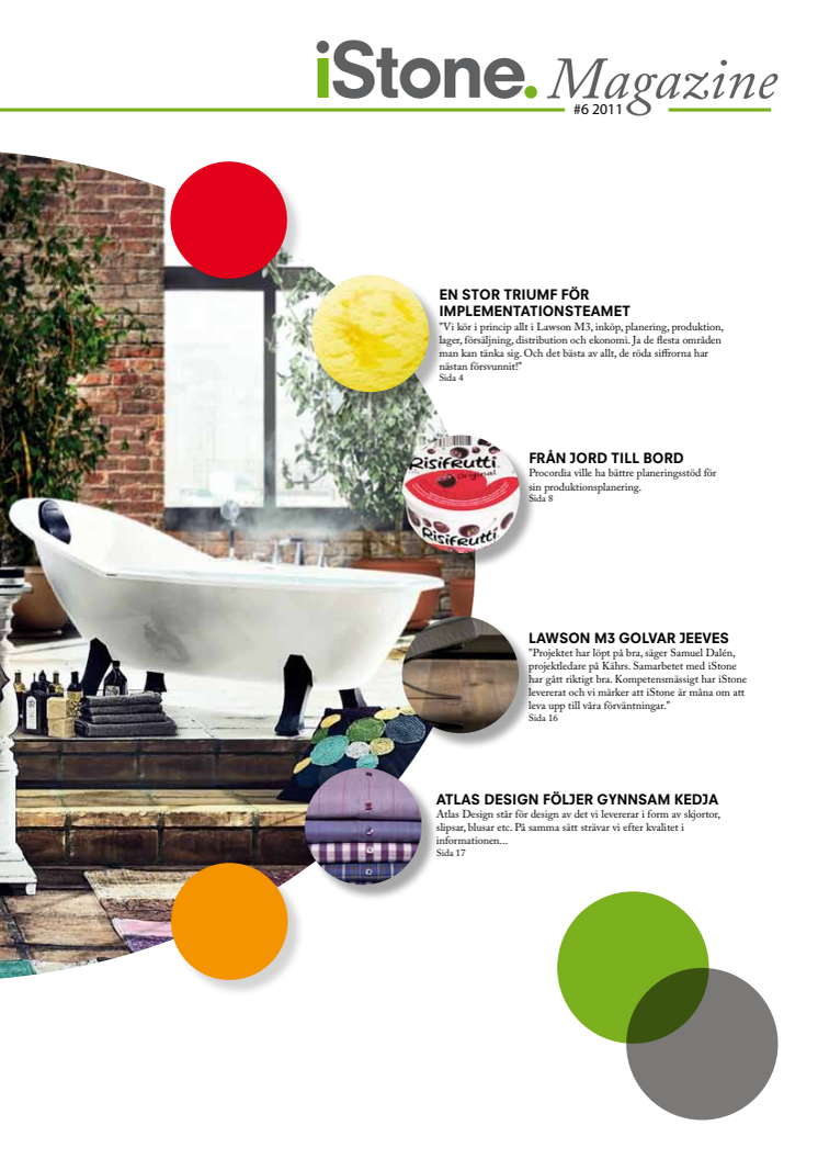 Nummer 6 av iStone Magazine