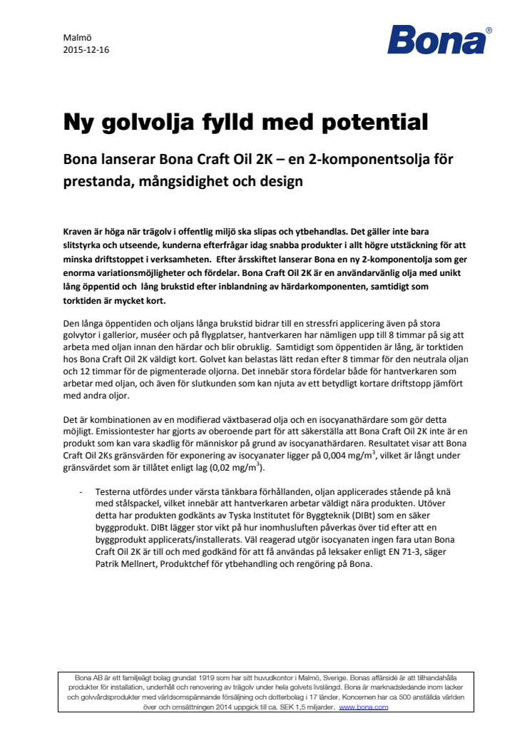 Golvolja fylld med potential