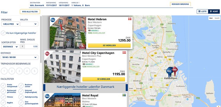 Best Western Hotels & Resorts lancerer en ny hjemmeside