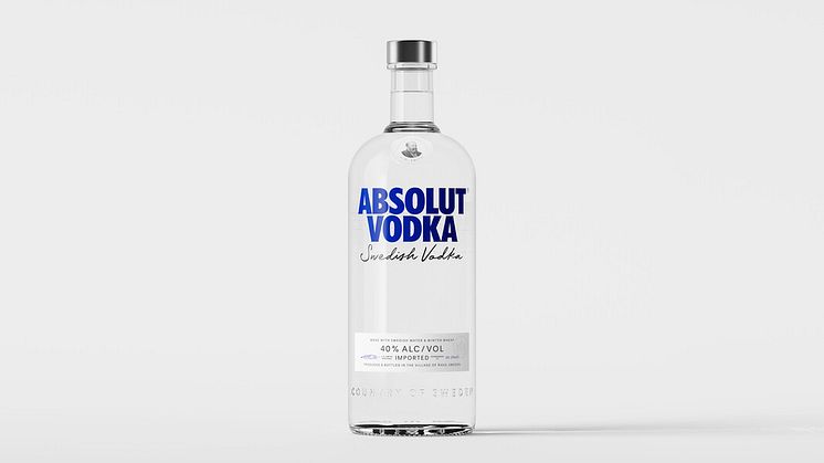 Absolut Vodka Relaunch Bottle