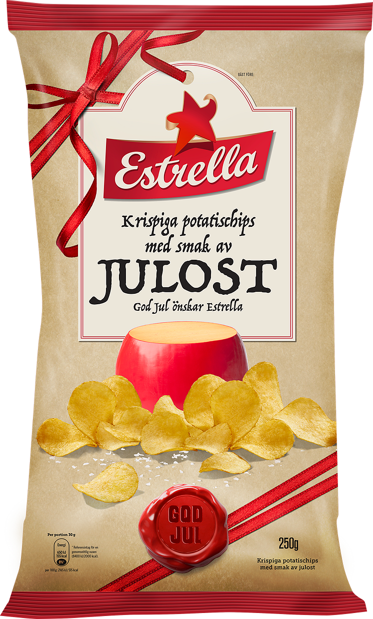 Estrella 2019 Julostchips för femte året i rad