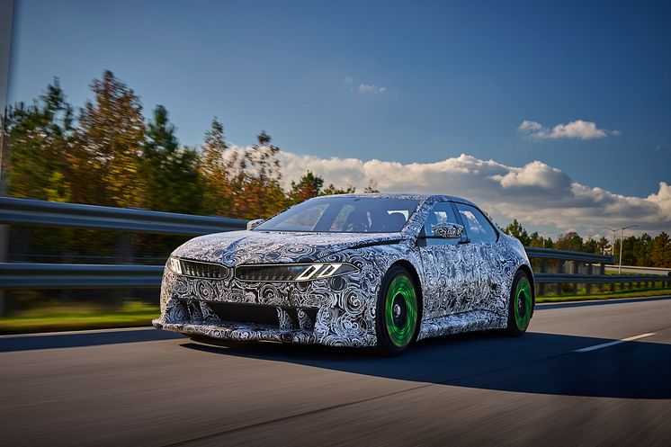 Konceptbilen BMW Vision Driving Experience. med Heart of Joy