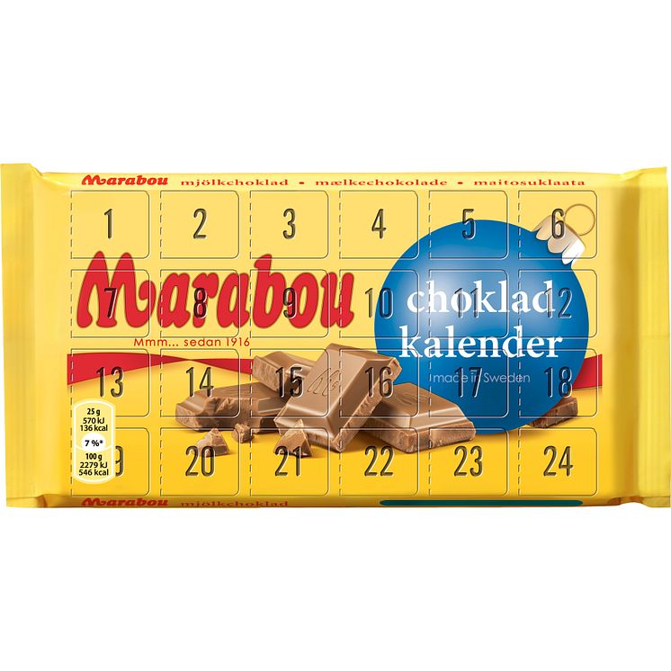 20181108 Marabou MILK ADVENT