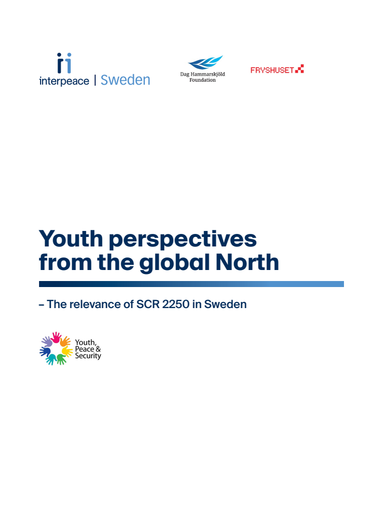 Youth perspectives from the global North - The relevance of SCR 2250 in Sweden