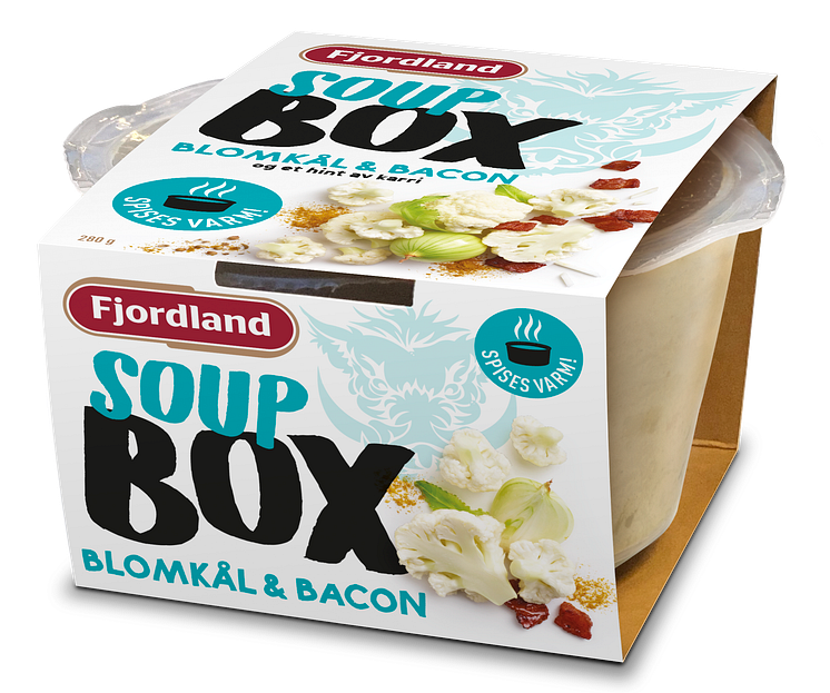 Fjordland BOX Soup BOX blomkål & bacon 280 g