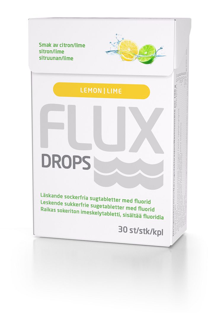 Flux Drops Lemon-Lime, 30 st