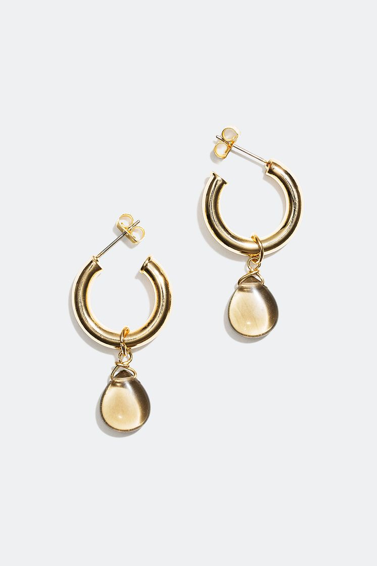 Earrings with semi precious stone - 149 kr