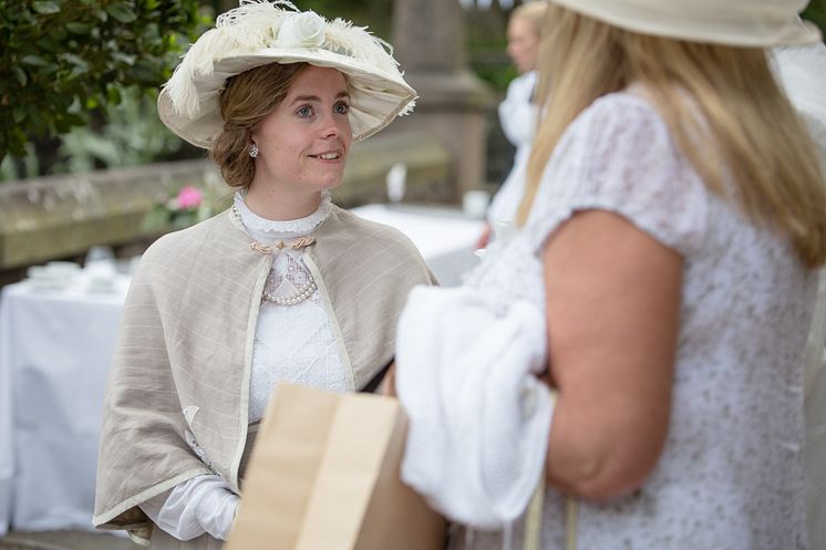 Grevinnan har haft sitt första garden party