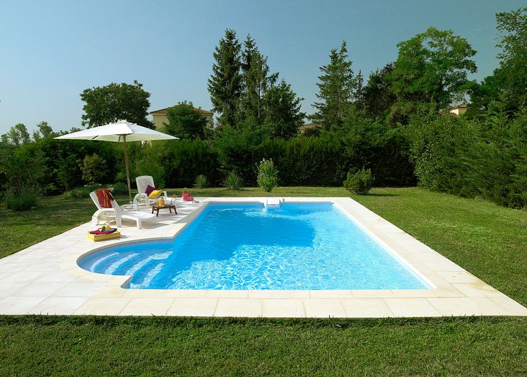 Swimmingpool Garten