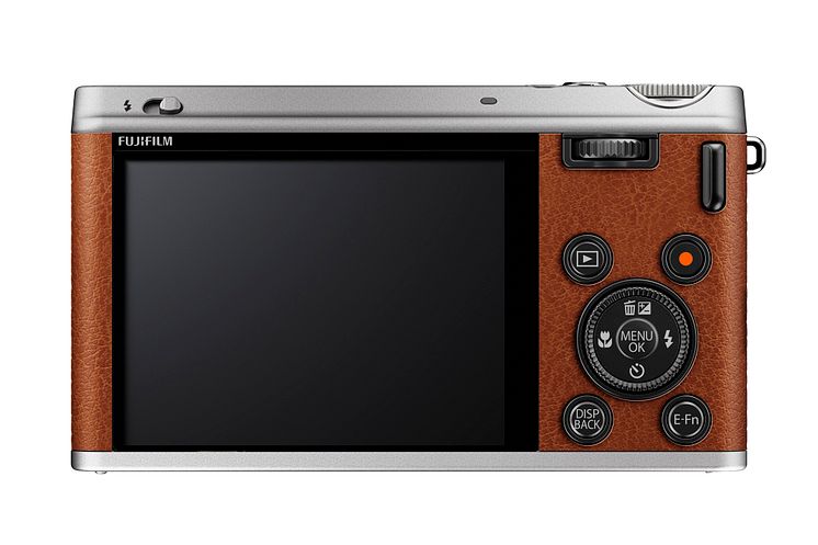 FUJIFILM XF1 back brown