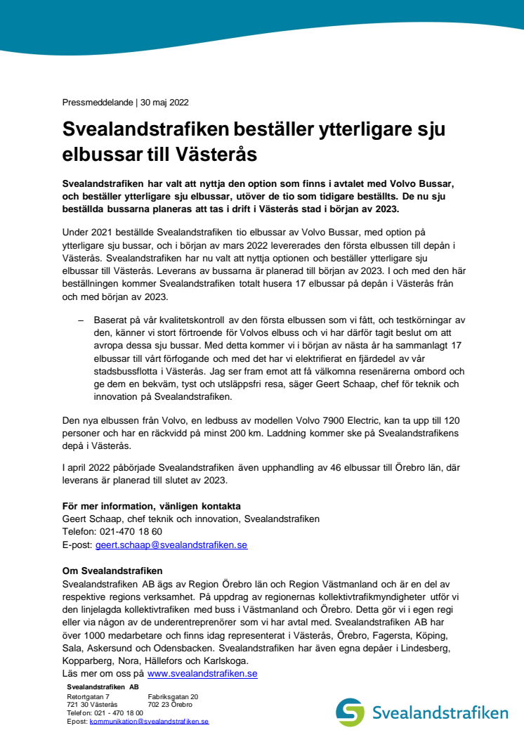 Pressmeddelande_Svealandstrafiken_Svealandstrafiken beställer ytterligare sju elbussar till Västerås.pdf