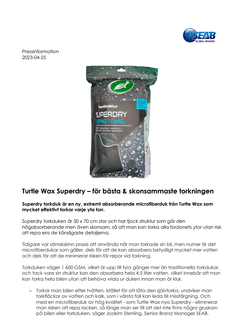 Turtle Wax Superdry  för bäst  skonsammast torkning.pdf