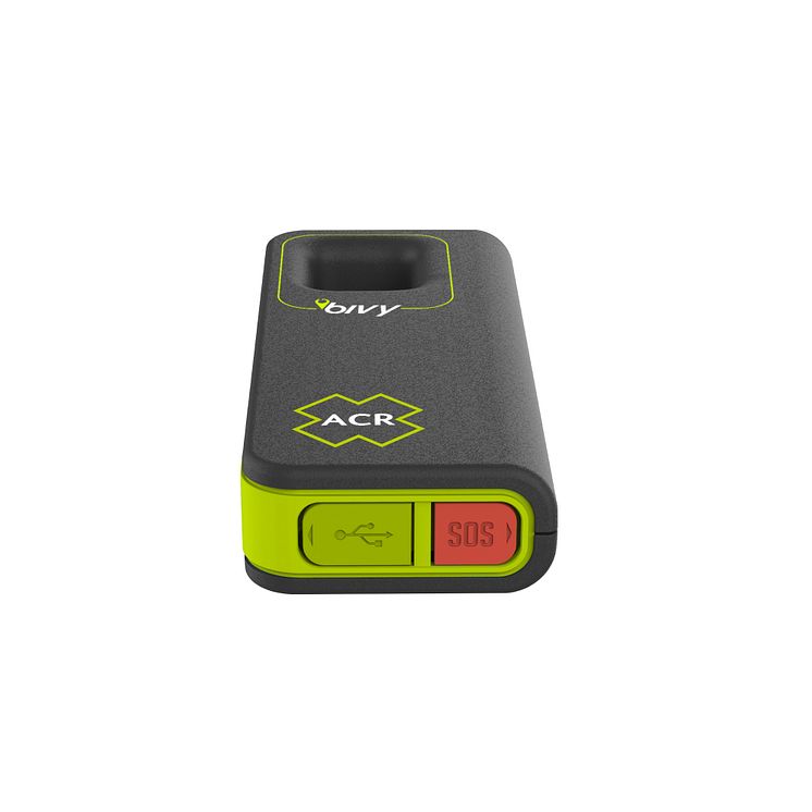 Hi-res image - ACR Electronics - The ACR Bivy Stick two-way satellite messenger, for sending SMS messages, tracking and sharing location information, accessing GPS maps, viewing live weather forecasts and initiating a distress call in an emergency